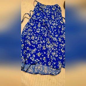 Summer dress criscross in back small